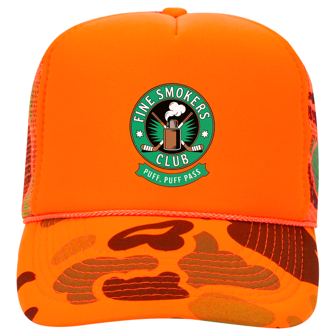 Smokers Camo Hat product shot