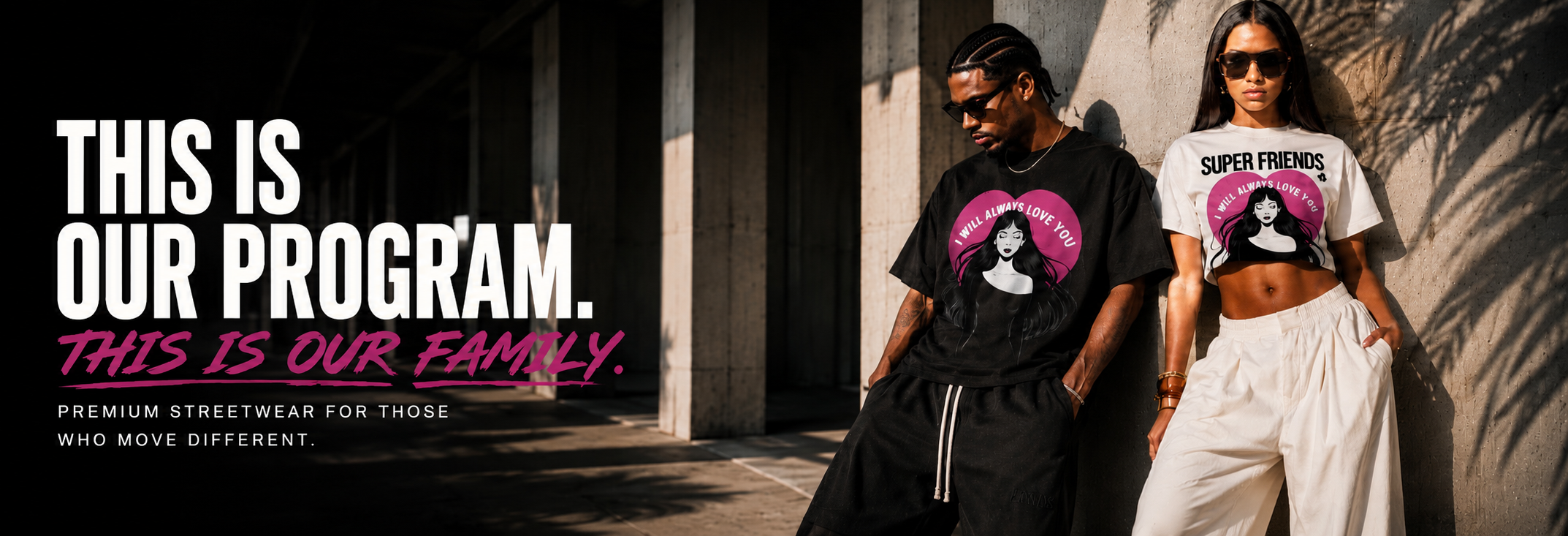 Friends of the Program homepage banner featuring the new collection